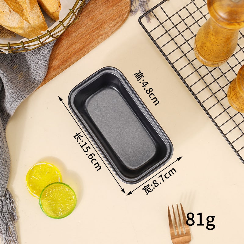 Rectangular Brownie Cake Mold, Small Toast Mold, Toast Box Bread Mold, Non-Stick Snow Mold, Mini Toast Box - Image 1
