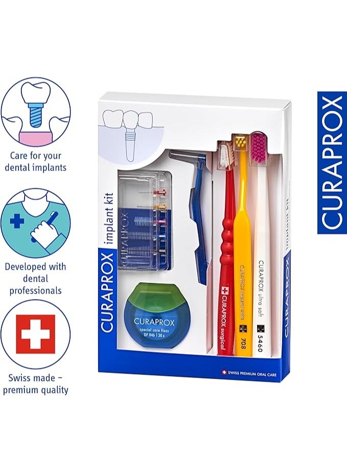 Curaprox Post-Implant Care Set – Gentle Oral Hygiene Support - Image 2