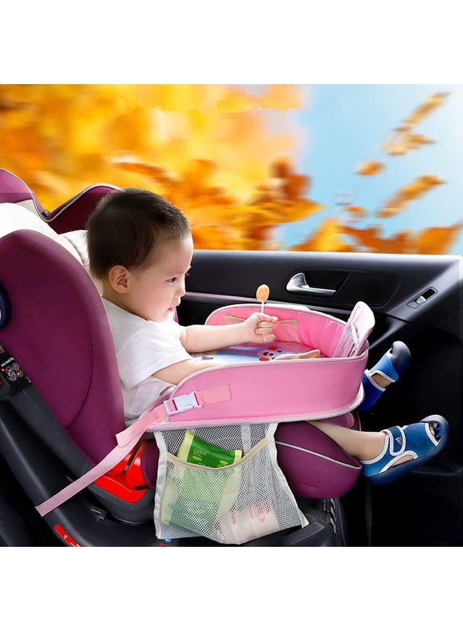 MostNow Kids Travel Tray for Toddler Car Seat, Kid Activity Desk for Air Travel,Car Trays for Kids Roadtrip Essentials,Carseat Table Tray for Kids Road Trip Activities - Image 5