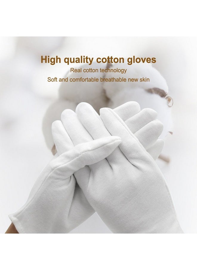 Amariver White Cotton Gloves, 6 Pairs 9.4'' Extra Large Size 12 Pcs Gloves - pzsku/ZA4A526A5736D7ADB8D13Z/45/_/1740982587/128c5316-f200-4753-aa5d-ed6aff1f137c