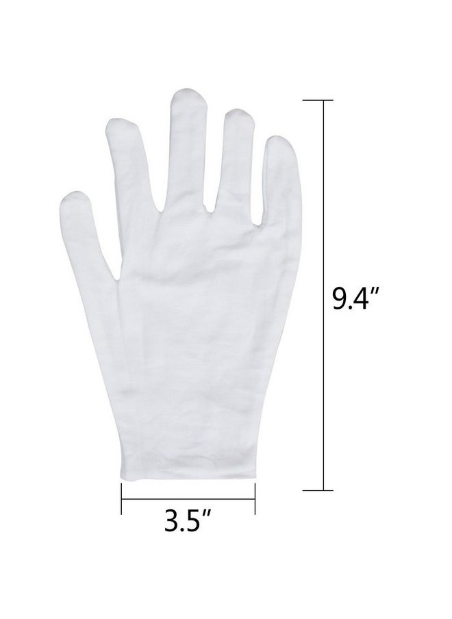 Amariver White Cotton Gloves, 6 Pairs 9.4'' Extra Large Size 12 Pcs Gloves - pzsku/ZA4A526A5736D7ADB8D13Z/45/_/1740982594/57ed9fed-2465-4f36-b625-8b55d6160940