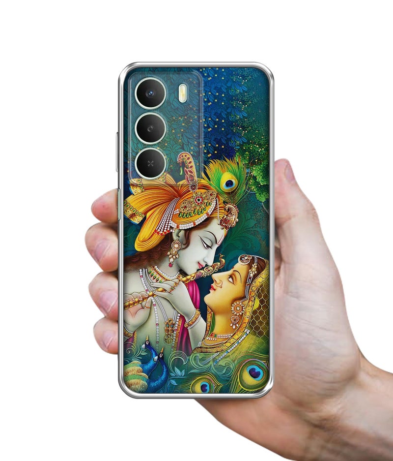 Casotec Radha Kishan Love Design Printed Silicon Soft TPU Back Case Cover for Realme C73 5G / C75 4G / C75 5G / Narzo 80 Lite 5G - Image 3