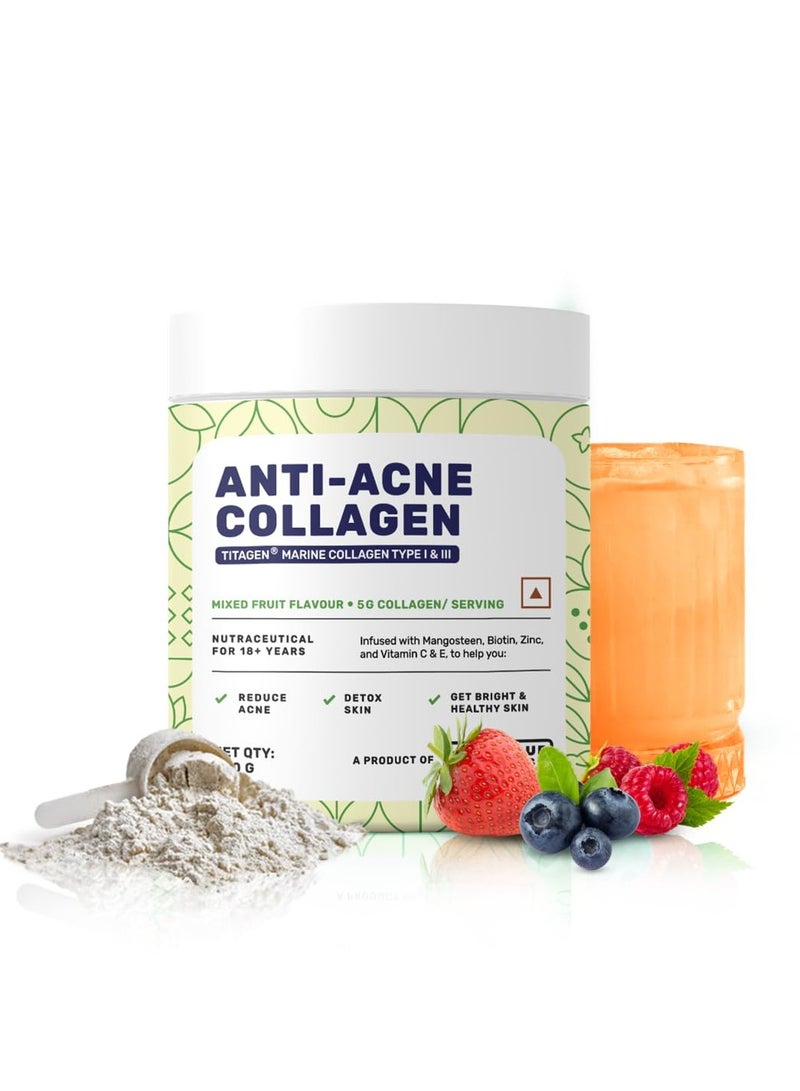 What 's Up What’s Up Anti Acne Collagen Mixed Fruit Flavour 200g - Image 1