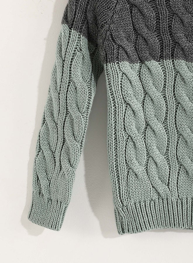 ريد سيركل بلوفر أطفال محبوك برقبة صغيرة مستديرة - Image 4