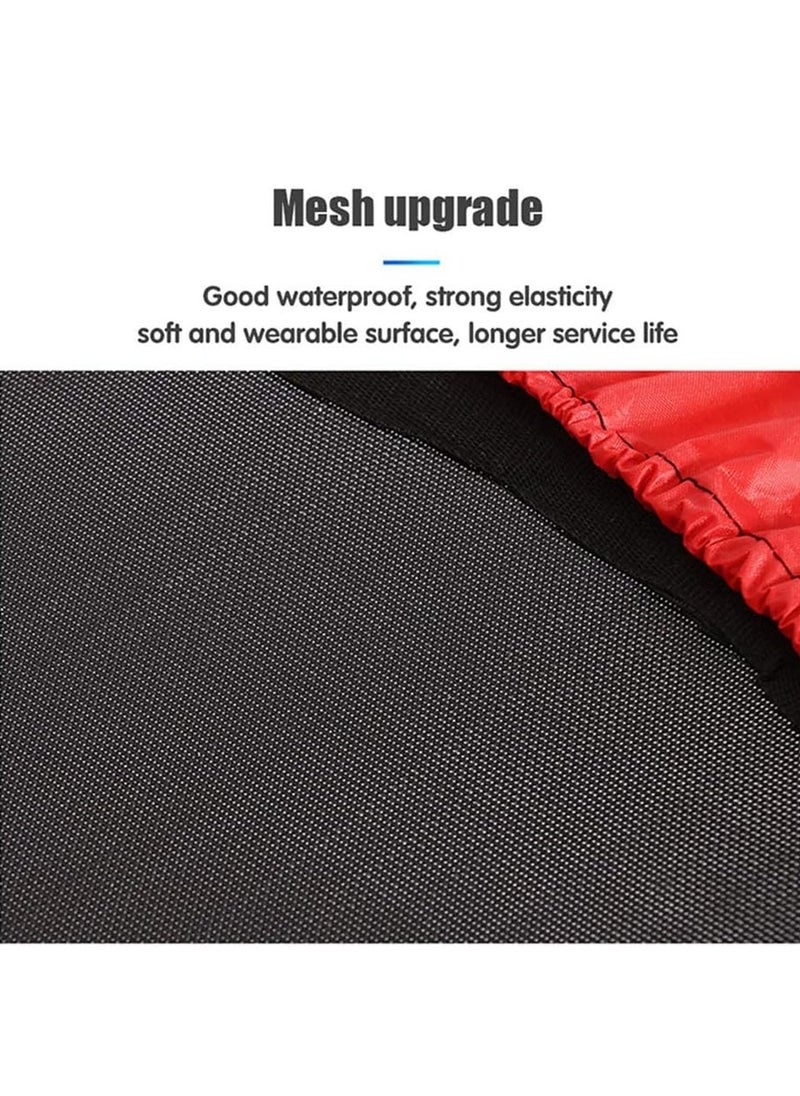 Generic - Trampoline For Kids with Safety Net and U Shaped Zipper - Red - 140 - Image 1