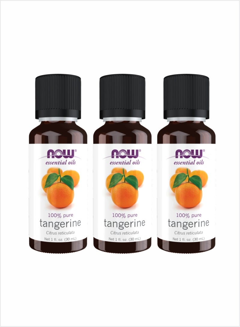 Now Essential Oils 100% Pure Tangerine Oil – 30ml (Pack of 3)