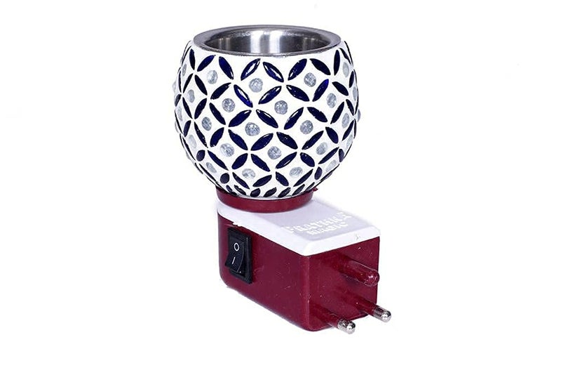 SHREE HANS CREATION Shivarti Electric Kapoordani with Night Lamp Incense Burner, Aroma Burner, Aroma Kapoor Dani, Electric Kapoor Burner, Electric Dhoop Dani Kapoor dani0816 - Image 2