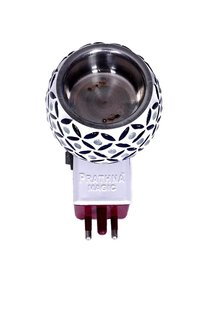 SHREE HANS CREATION Shivarti Electric Kapoordani with Night Lamp Incense Burner, Aroma Burner, Aroma Kapoor Dani, Electric Kapoor Burner, Electric Dhoop Dani Kapoor dani0816 - Image 4
