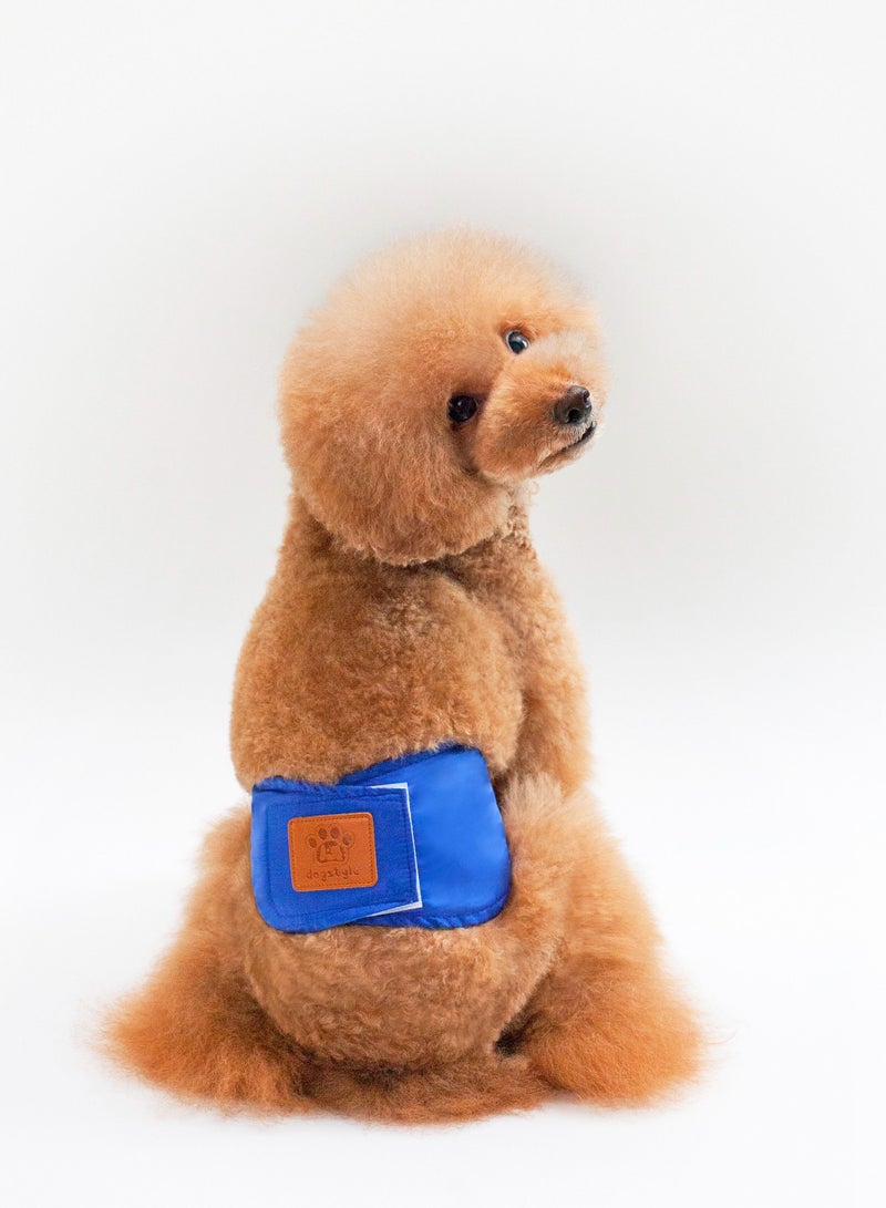 Loquat Pet dog pants sanitary pants Blue - Image 3