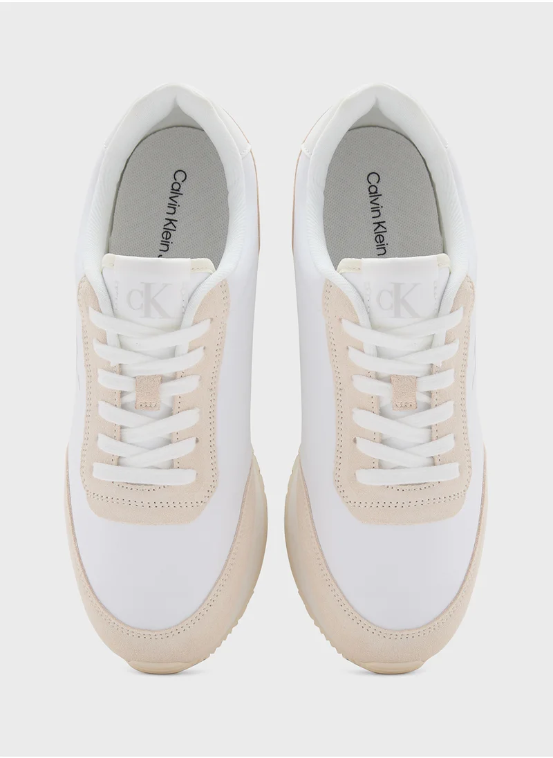 Calvin Klein Jeans Lace Up Low Top Sneakers