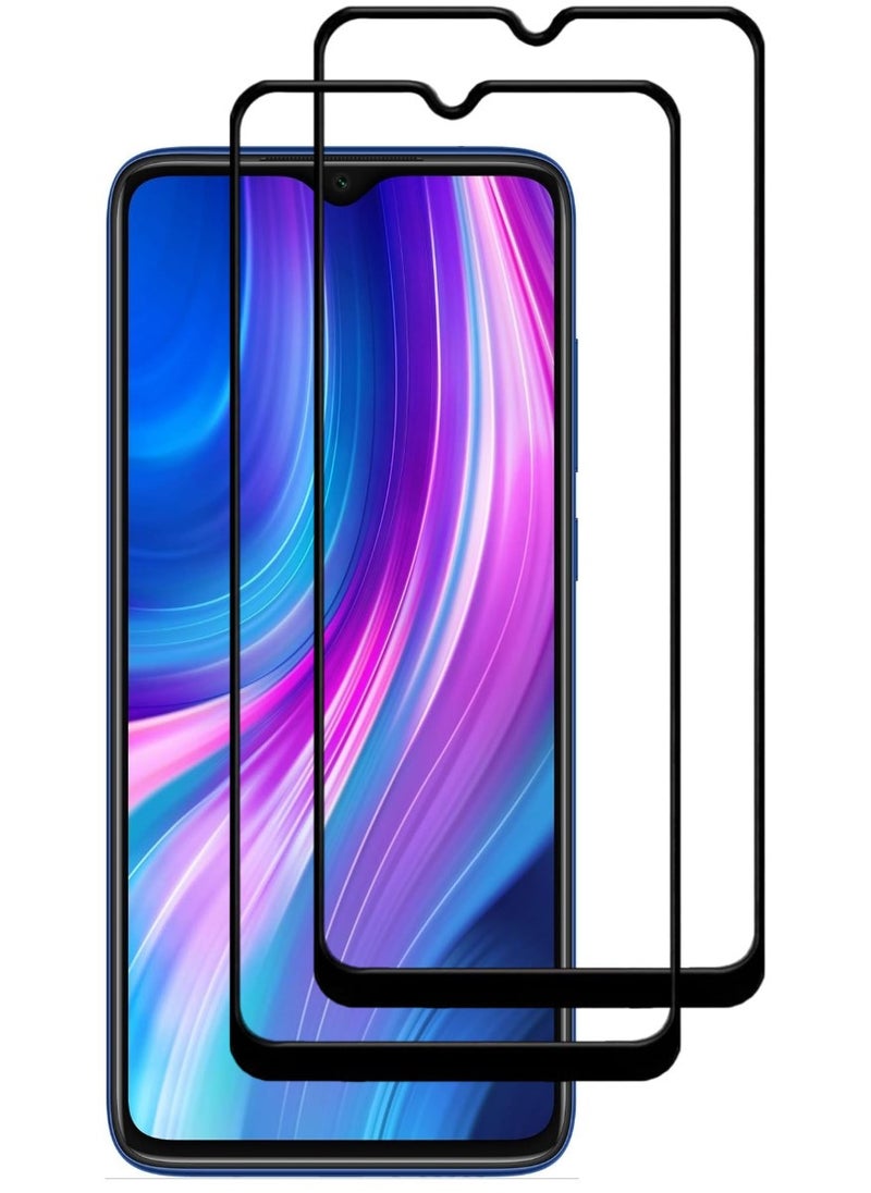 ACLIX 2 Pieces Antistatic ESD Dustproof Premium Quality High Definition Tempered Glass Screen Protector Designed For Xiaomi RedmiNote 8 Pro - Image 1