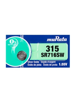 muRATA 1 Piece 315 Battery SR716SW 1.55V Silver Oxide 