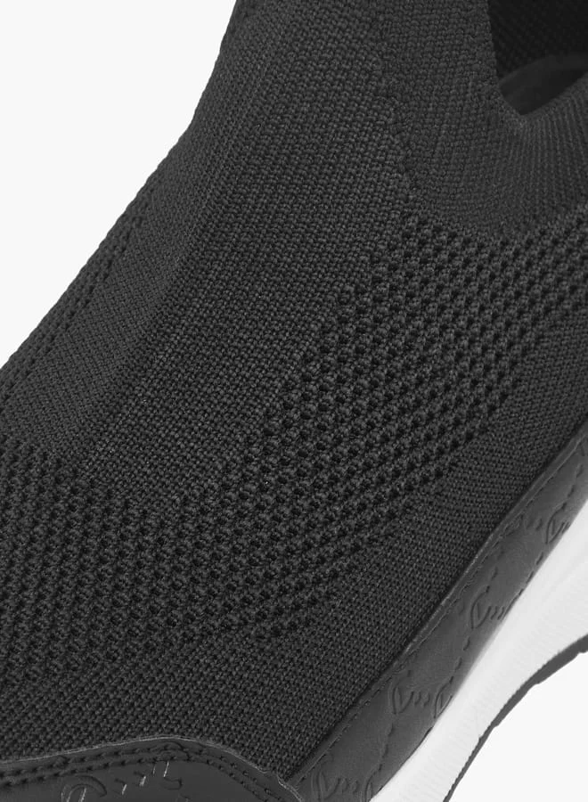 Le Confort Women's Pull Tab Detail Flyknit Wedge Heeled Slip-On Shoes