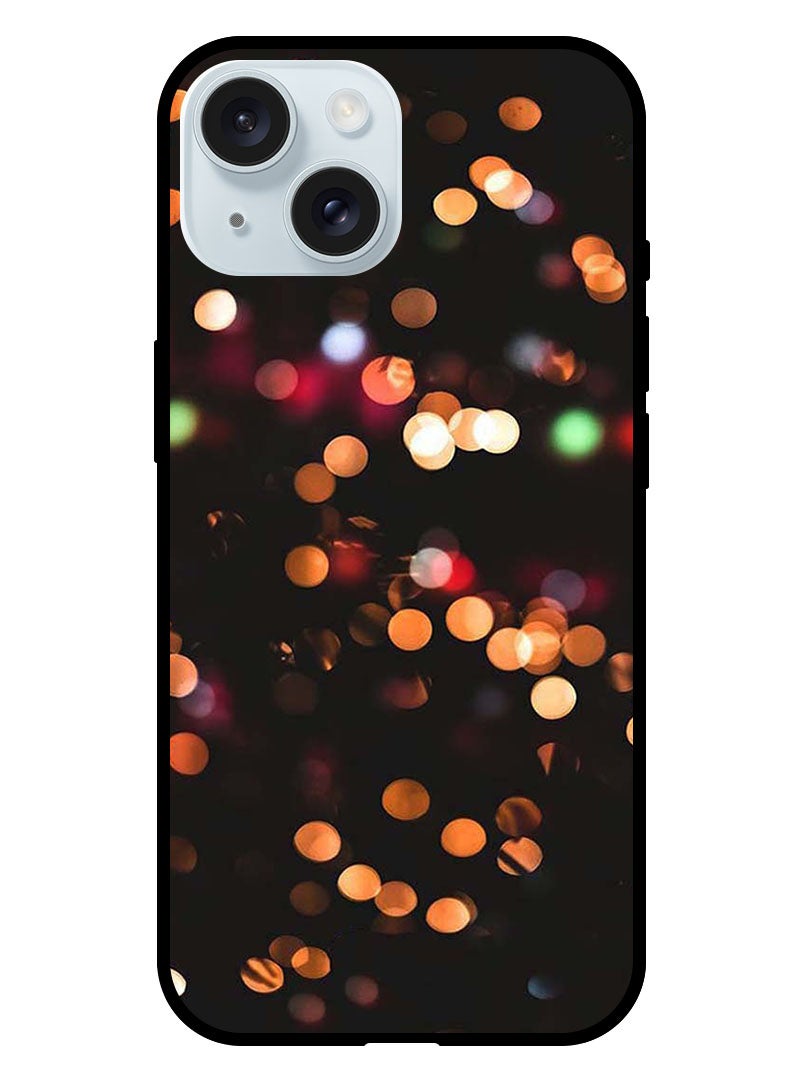Theodor Protective Case Anti Scratch Shock Proof Bumper Cover For iPhone 15 Colourful Lights - Image 1