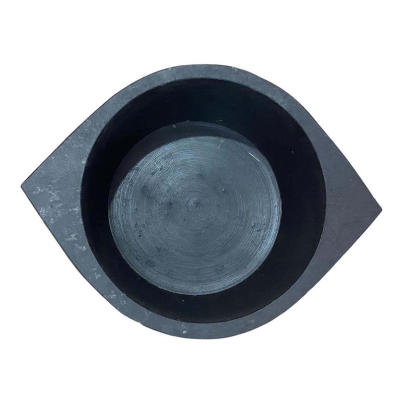 Traditional Soapstone Kalchatti/Kal chatti/Cooking Pot/Cookware with (1.4 L) Treated/Seasoned  - Image 4