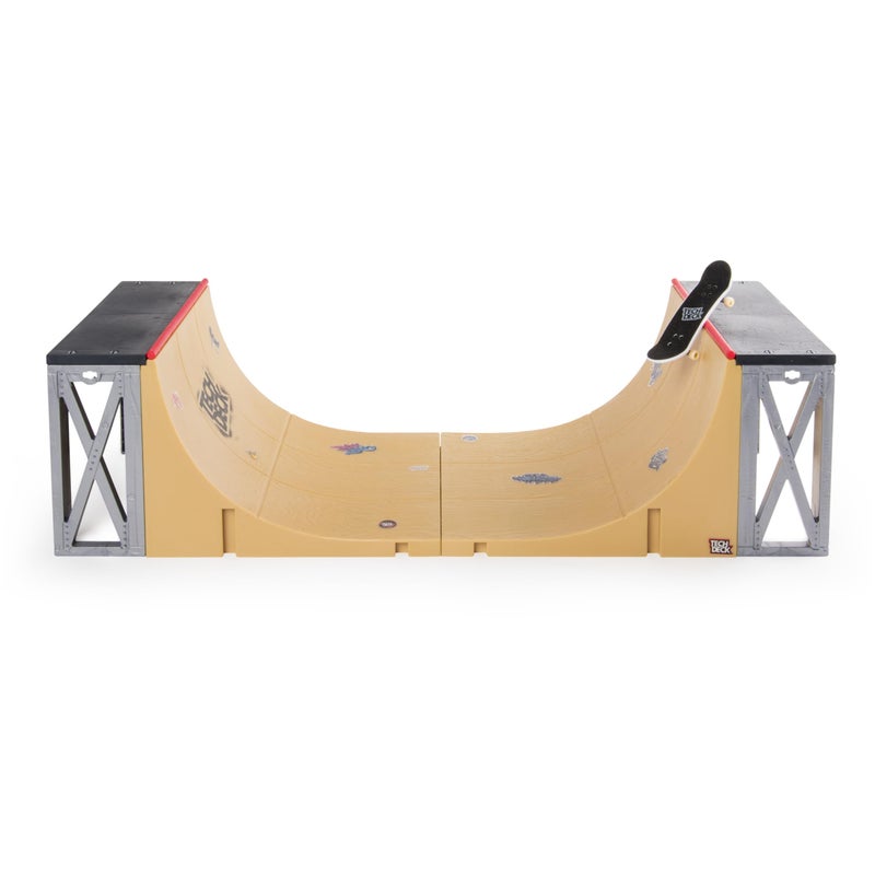 TECH DECK, Ultimate 20-Inch Half-Pipe Ramp Playset and Exclusive Primitive Pro Fingerboard, Kids Toys for Boys and Girls Ages 6 and up - Image 2