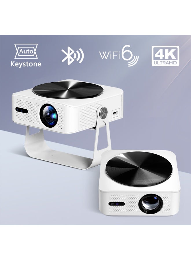 أون جهاز عرض مزود بتقنية واي فاي 6 وبلوتوث، يدعم تصحيح الانحراف التلقائي، يدعم دقة 4K، يعمل بنظام أندرويد 11.0 - Image 1