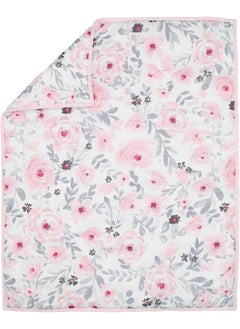 Bedtime Originals Bedtime Originals Blossom Pink Watercolor Floral 3-Piece Mini Crib Bedding Set  - Image 5