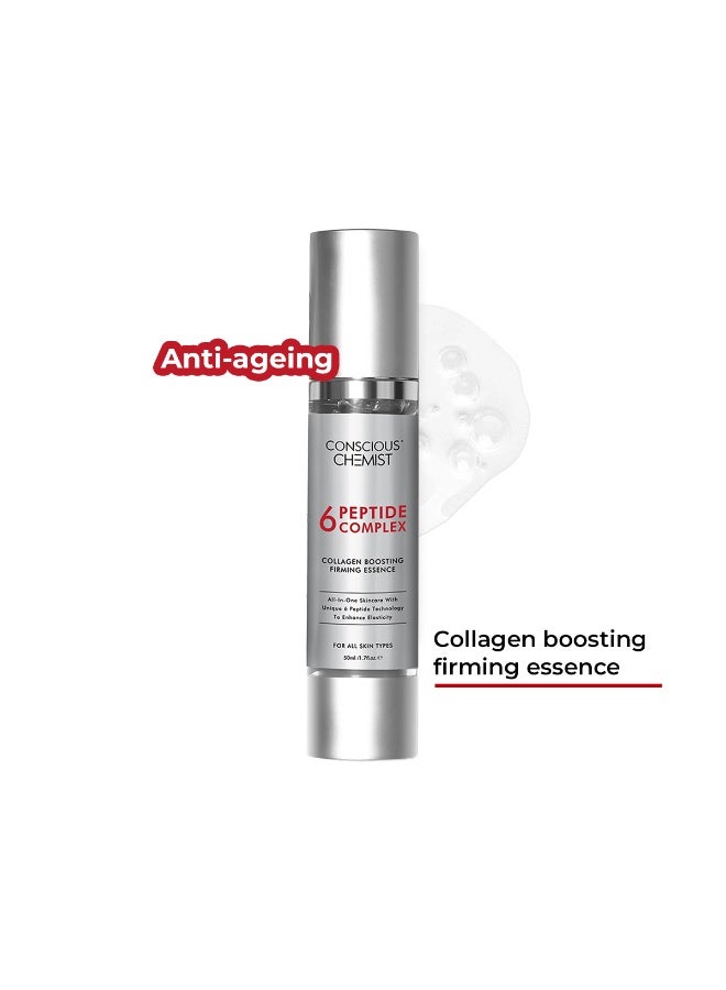 Conscious Chemist 6 Peptide Serum for Face | 50ml - Image 1