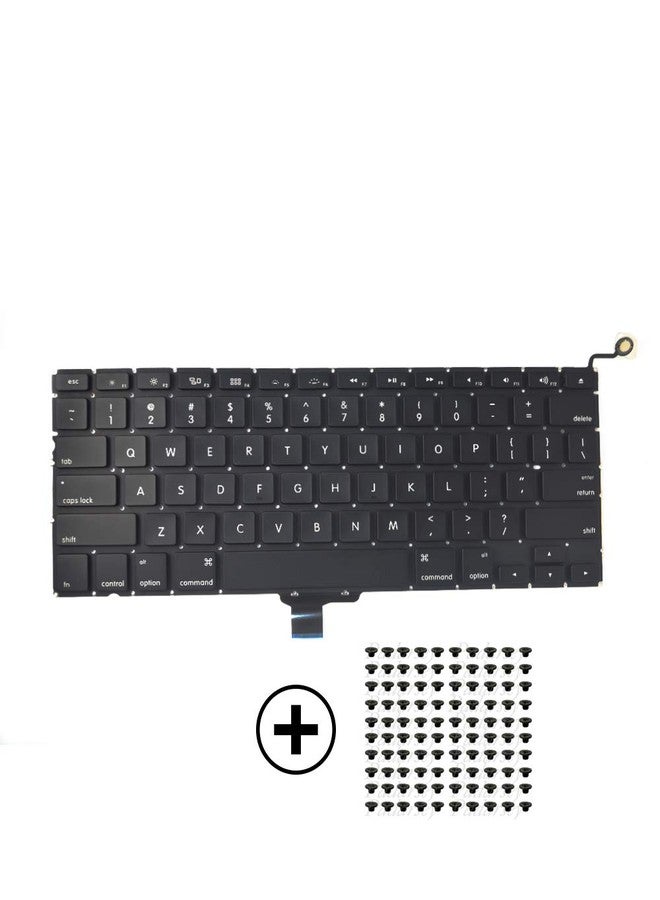 Padarsey New Laptop Replacement Keyboard for MacBook Pro 13-inch A1278 2008 2009 2010 2011 2012 2013 2014 2015 Year with 80Pce Keyboard Screws - Image 2