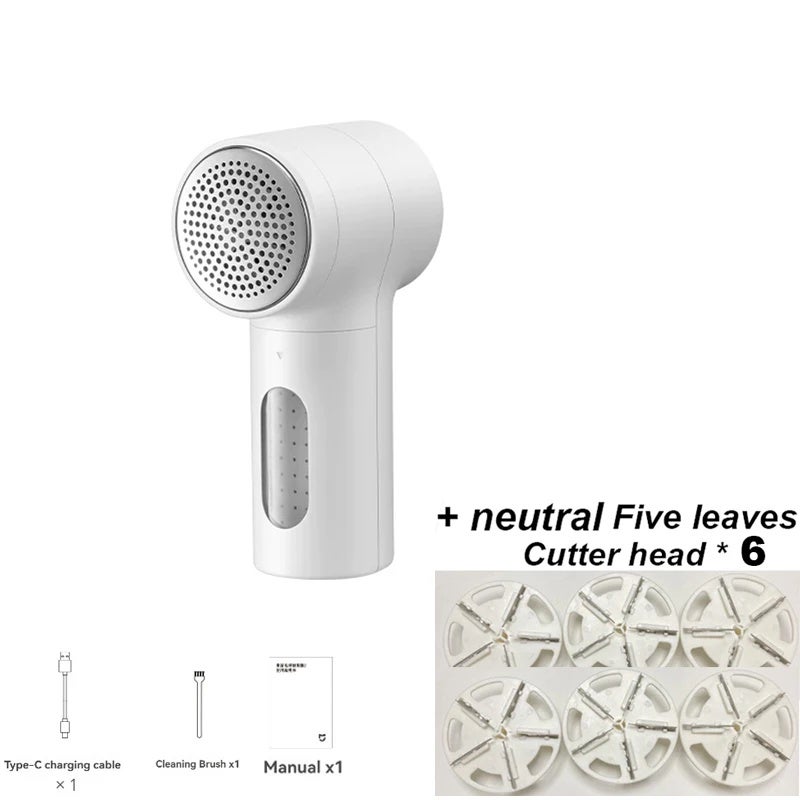 شاومي أسطوانة إزالة الوبر Xiaomi Mijia Lint Hair Remover Clothes Fuzz Pellet Trimmer Rechargeable Portable Fabric Shaver Removes for Clothes Sweaters Remo - Image 1
