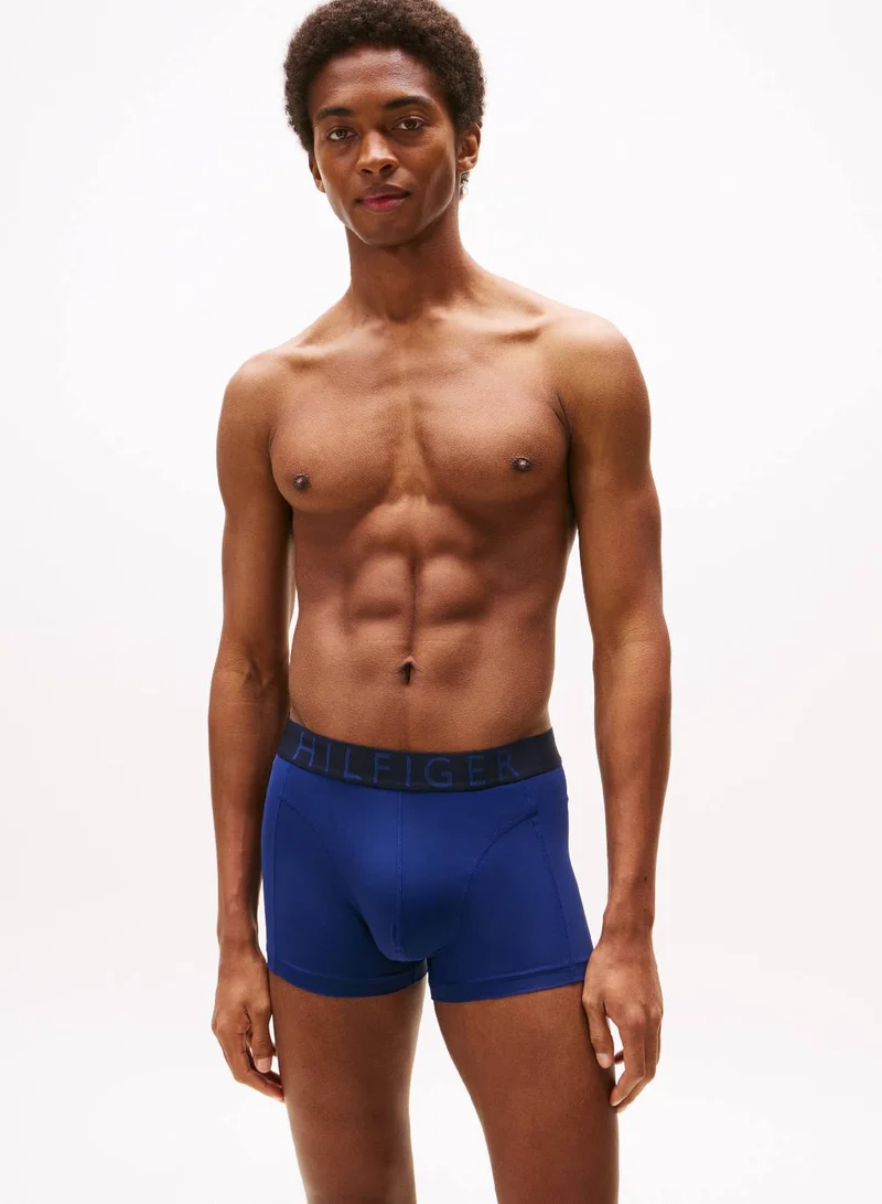 TOMMY HILFIGER 3-Pack Microfibre Logo Waistband Trunks