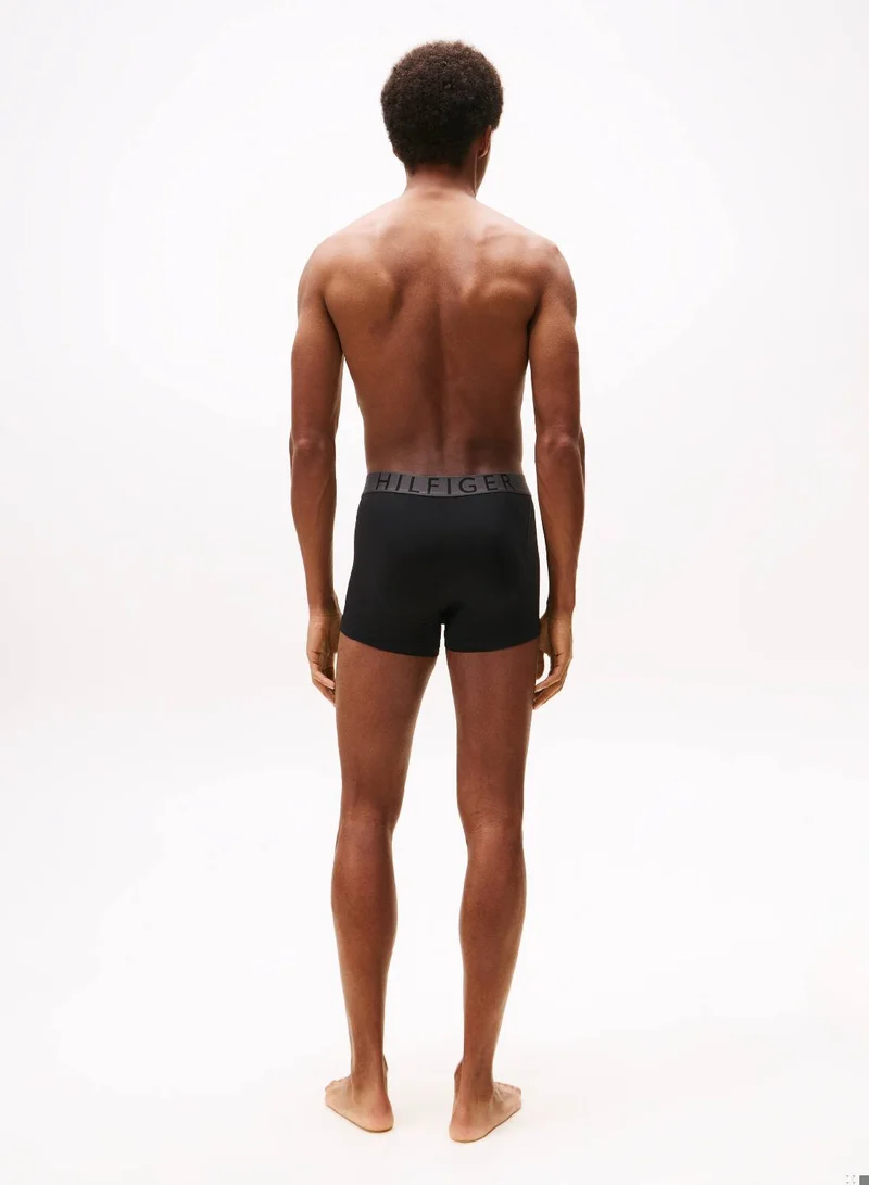 TOMMY HILFIGER 3-Pack Microfibre Logo Waistband Trunks