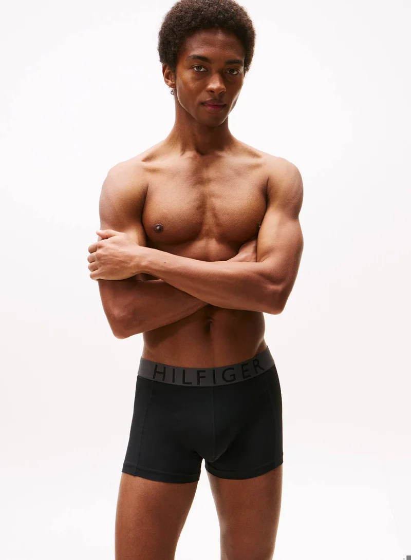 TOMMY HILFIGER 3-Pack Microfibre Logo Waistband Trunks