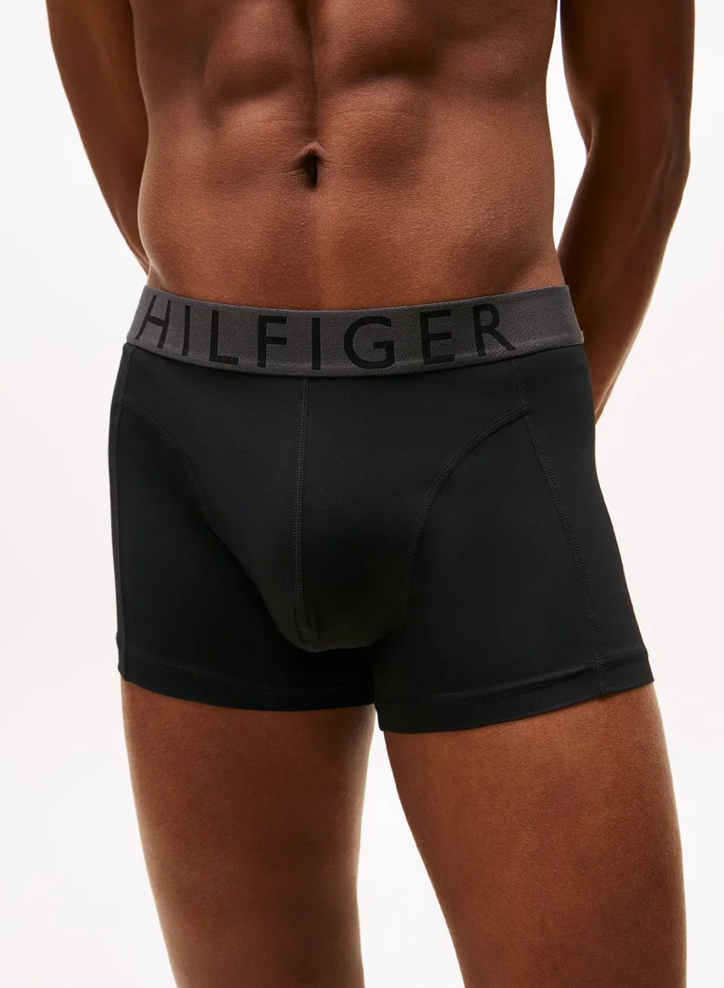 TOMMY HILFIGER 3-Pack Microfibre Logo Waistband Trunks