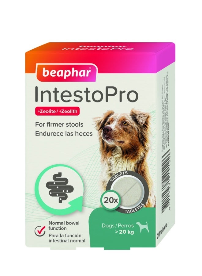 beaphar إنتيستو برو للكلاب الكبيرة - 20 قرص