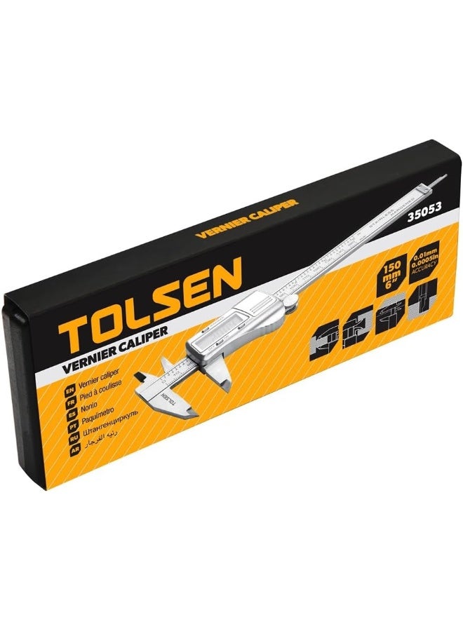 Tolsen - Digital Caliper (Industrial), 35053, 0-150Mm - Image 3