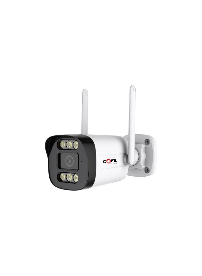 COFE 3MP 4G SIM BASED Security Camera with AI Human Detection, Full Color Night Vision, Two-Way Audio, Mobile Monitoring and TF Card support for indoor and outdoor security. (CF-4G-BP07-3D) - Image 1