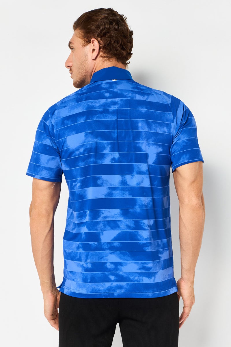 UNDER ARMOUR Men Sportswear Fit Short Sleeve Golf Polo Shirt, Multicolor - Image 3