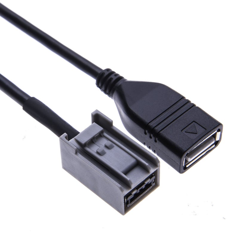 Keple كابل USB AUX متوافق مع هوندا سيفيك وجاز وCR-V وهوندا CRZ وكوستا وأكورد وأوديسي وكروس تور وإنسايت وليجند (2008-حتى الآن) | محول واجهة موسيقى Mp3 WMA إلى محرك USB - Image 1