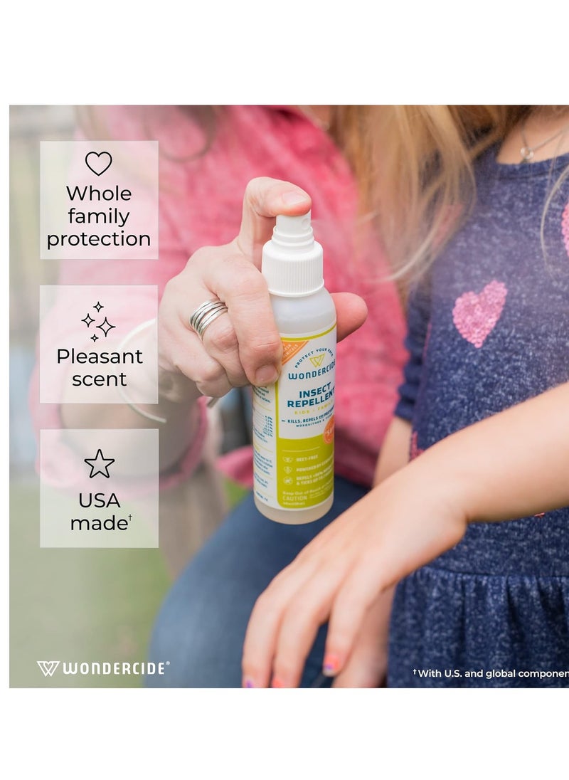 wondercide Wondercide - Mosquito, Tick, Fly, and Insect Repellent with Natural Essential Oils - DEET-Free Bug Spray and Killer - Safe for Family - Lemongrass 2-Pack of 4 oz Bottle  - Image 3