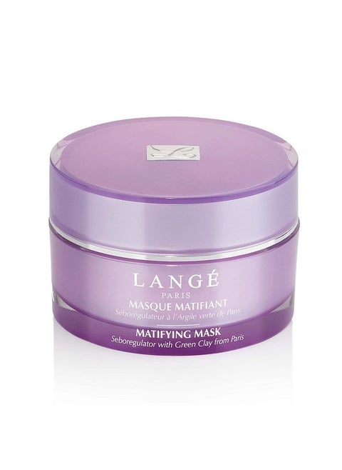 Lange Matifying Face Mask Purifies Regenerates And Softens Absorbs Excess Sebum On Skin Surface Promotes Receptivity Of Products Used After Suitable For Mixed To Oily Skin Types 1.7 Oz