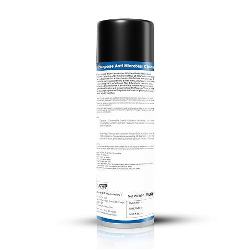 UE Autotech Anti Germ Microbial Upholstery Spray - Car Seat, Sofa, Table, Surface, and Home Multi-Surface Foam for Home Improvement - Heavy Duty Dirt and Food Stains Cleaner, 500ml (Pack of 2) - Image 2