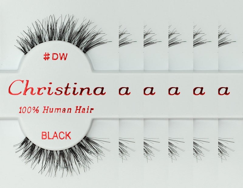 Christina 6 Pack False Eye Lashes Style DW