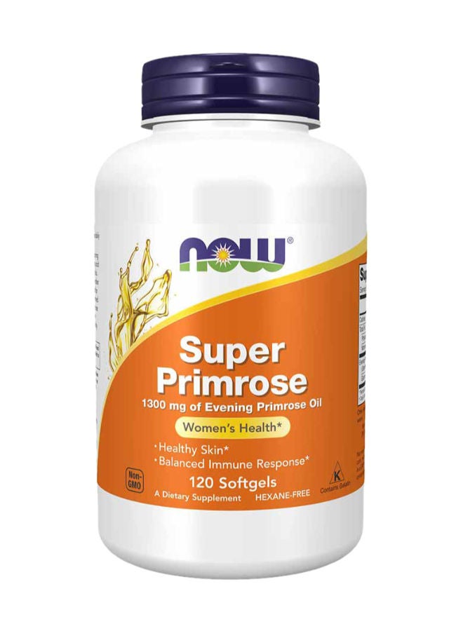 now سوبر بريمروز 1300 ملغ كبسولات لينة 120 حبة - Image 1