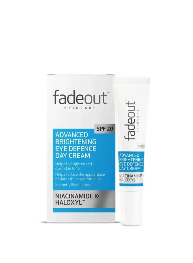 Fade Out Advanced Whitening Eye Defence Cream SPF 20 With Niacinamide And Haloxyl- 15ml