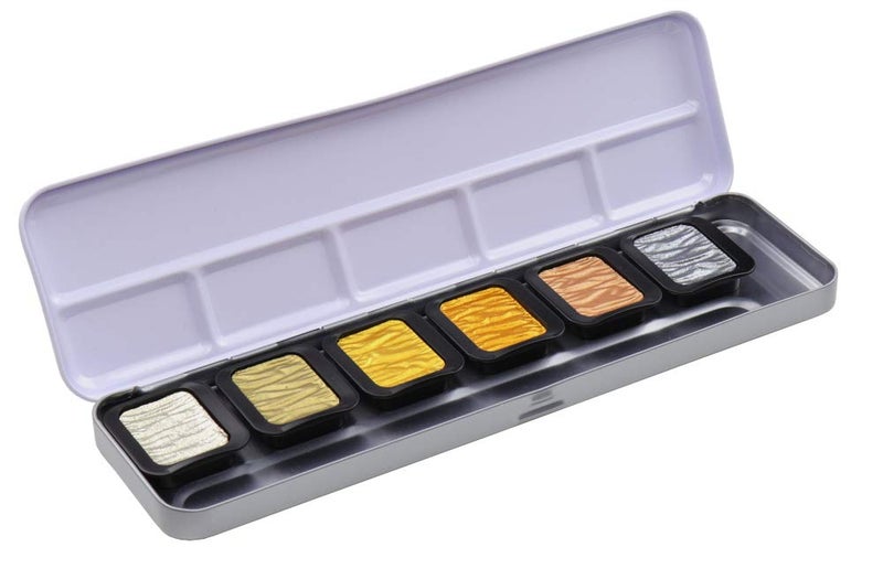 Finetech Pearl Cent Color Premium F7001 Antique Tone 610608 Set of 6
