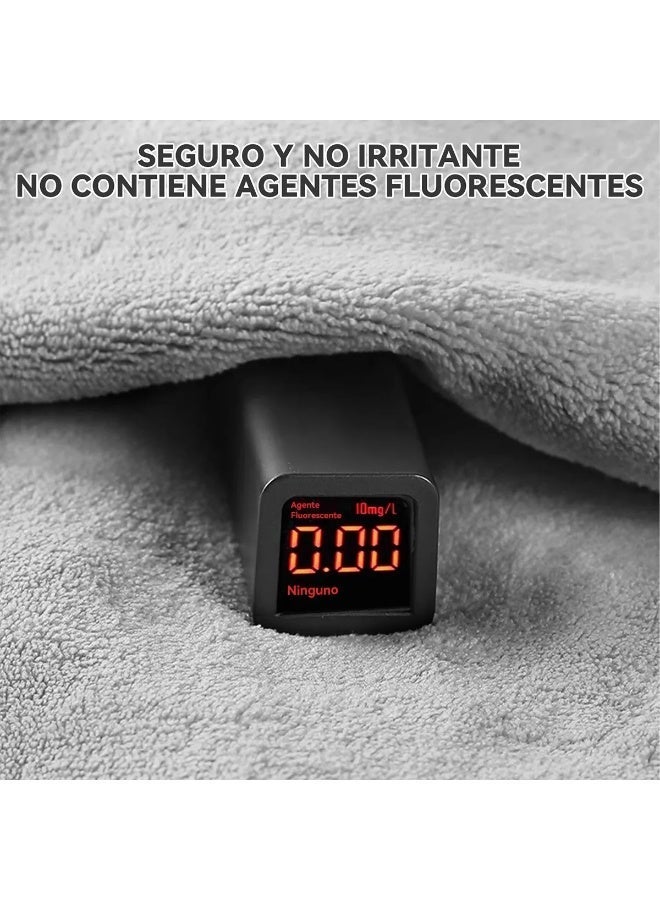 2 قطعة من مناشف الأطفال المزودة بغطاء للرأس - مناشف حمام أطفال عضوية فائقة النعومة - مناشف ماصة ومضادة للحساسية للأطفال الرضع والأطفال الصغار والأطفال حديثي الولادة - Image 3