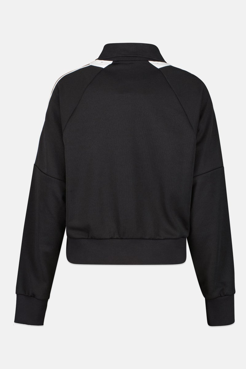 Adidas Women Sportswear Fit Long Sleeve Training Sweatshirt, Black - Image 2