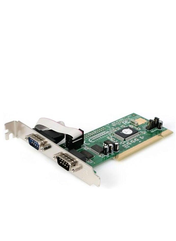 بطاقة محول تسلسلي PCI RS232 بمنفذين PCI2S550 من StarTech.com مع UART 16550، محول تسلسلي، PCI RS-232 x 2 - pzsku/ZA4A729232D7B9E468F16Z/45/_/1740641206/ee5b7521-9310-468b-ae14-870b5c3a2692