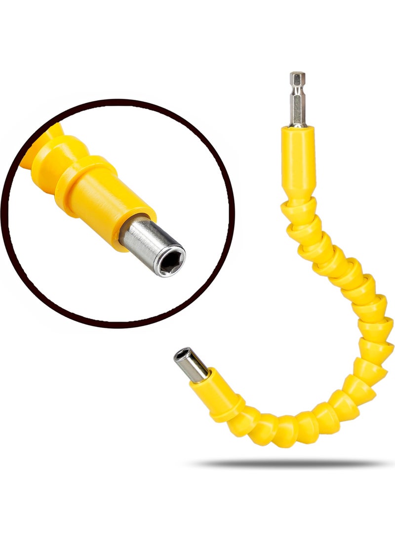 Alet Çantam Acrobat Bits Extension 30CM Flexible Folding Flexible Spiral Screwdriver Screwdriver Drill Bit  - Image 1