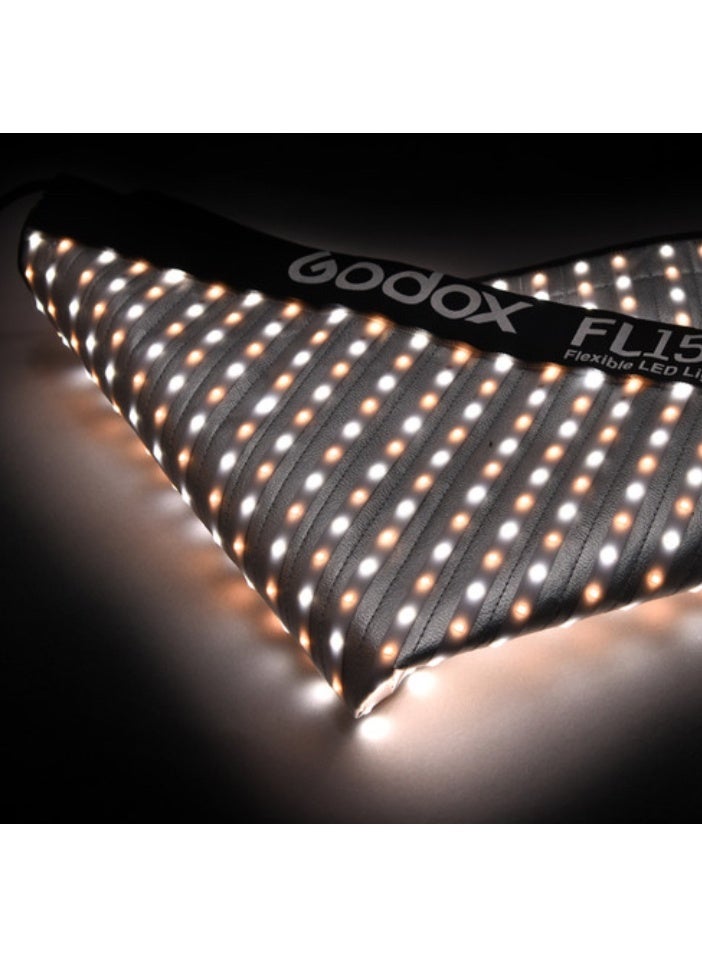 جودوكس لوحة إضاءة LED مرنة Godox FL150R بقدرة 150 واط بدرجة حرارة لون 3300K-5600K مع تحكم عبر التطبيق للتصوير والفيديو - Image 3
