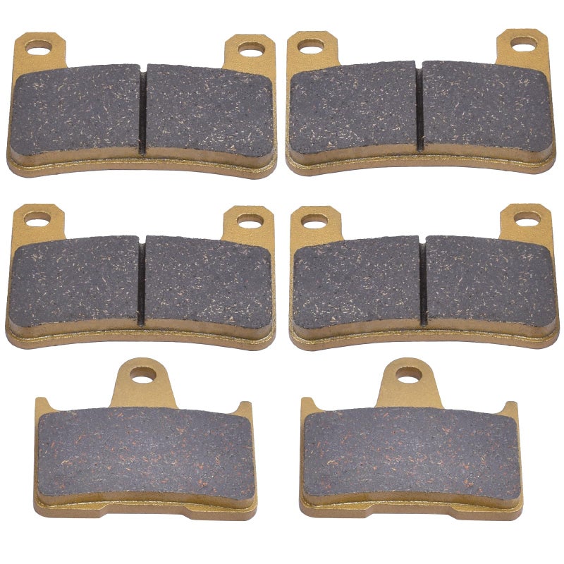 XYRVICT Motorcycle Front and Rear Ceramic Brake Pads Set Replacement for Suzuki GSXR1000 GSXR 1000 GSXR1000K4 K5 K6 2004 2005 2006