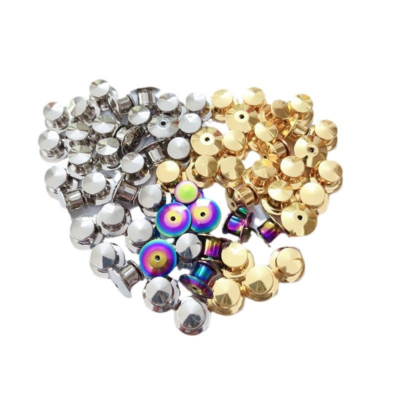 Generic High-Quality Alloy Flat Cap Badge Accessories Silver - Image 5