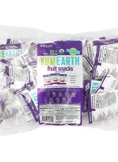 YumEarth Organic Fruit Snacks Favorites 35 Snack Packs 0.7 oz (19.8 g) Each 