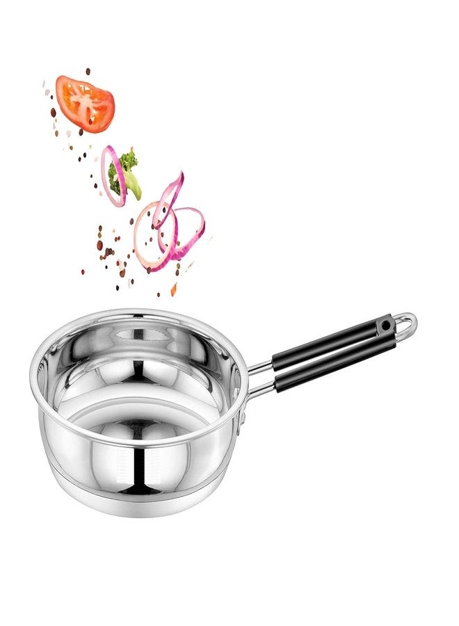 Bartan Star Stainless Steel Induction Bottom Fry Pan/Tadka Pan -750ml